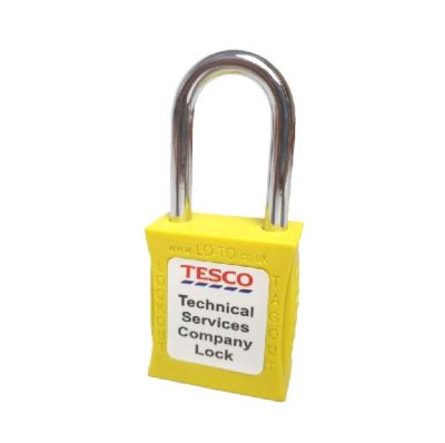 Yellow Technical Services Company Padlock Yellow Technical Services Company Padlock
